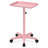 Utility Cart with Wheels Storage Cart with Tray Height Adjustable Salon Tray Cart-110275849