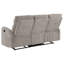 Camecia Chenille Upholstered Manual Reclining Sofa Sand-1758352141