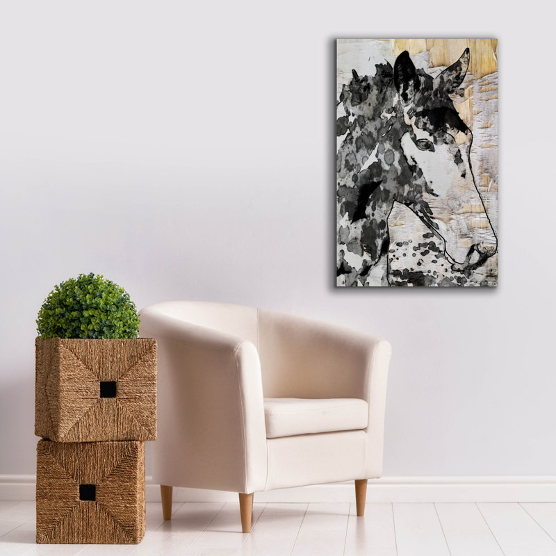 «ACTION» par Irena Orlov, art mural sur toile, H 40 po x l 26 po x P 1,5 po
