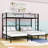 Yingst Kids Twin Over Twin Over Twin Bunk Bed-598102309