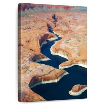 Voies d'eau du lac Powell à Alvord