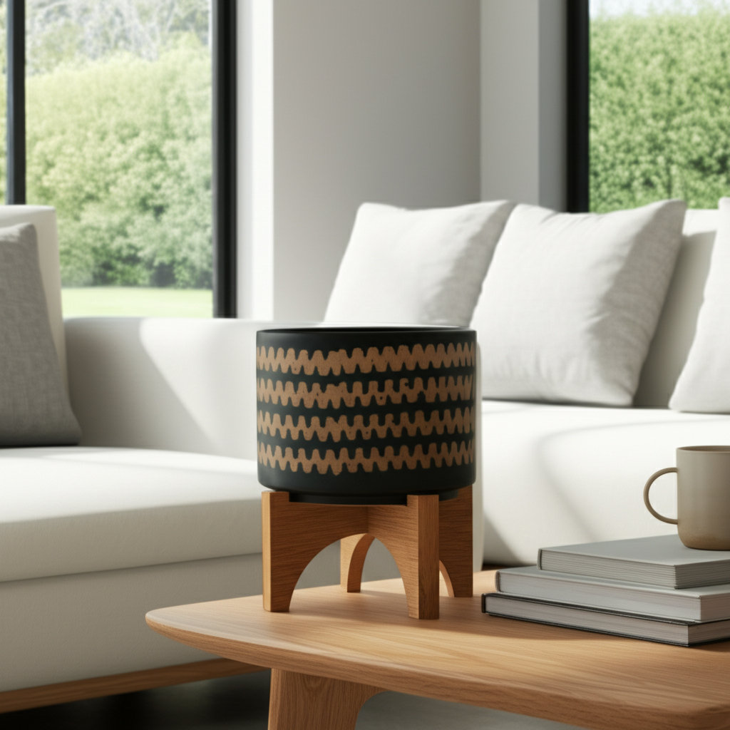 Image showcasing Minimalist Planters - Wayfair