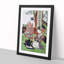 Guo Zhu by Isoda Koryusai - Picture Frame Painting Print-55609034-55609035