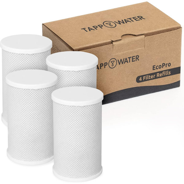 Refill Filter Tappwater EcoPro Refills - Set of 4 Refill cartridges for EcoPro Water ...