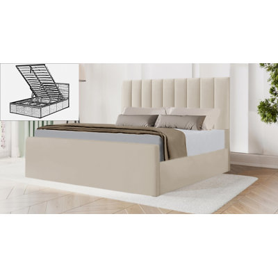 Hampton Upholstered Ottoman Storage Bed