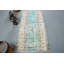 Vintage Turkish Green Rug with Distinctive Patterns for Home and Office Decor Brown/Green