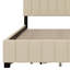 Lit plateforme tapissier Keyon-1892655306