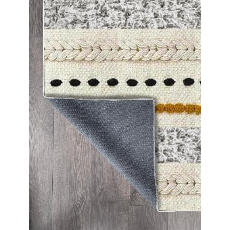 Tapis en coton Taliyah, Rectangle 6 pi 7 po x 7 pi 10 po
