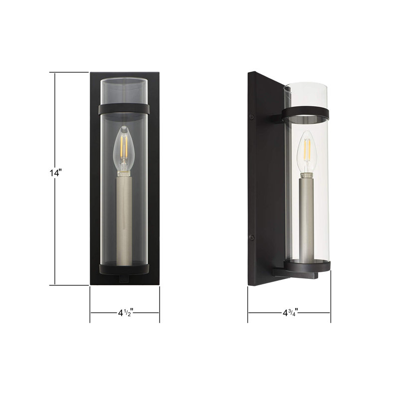Silberman Flush Mounted Sconce