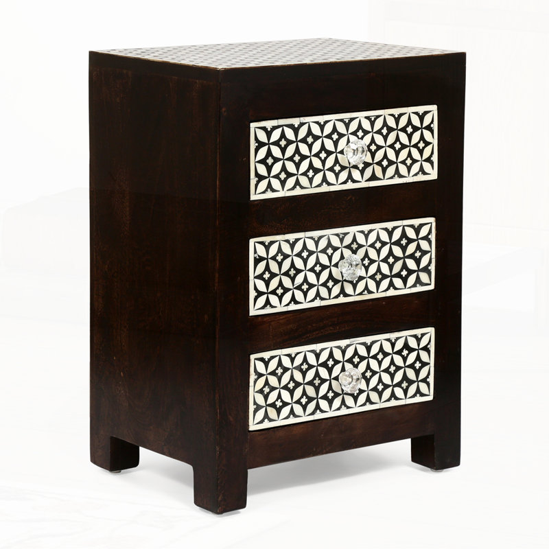 Table de chevet moderne Mid-Century
