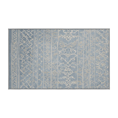 Machine Washable Gray Area Rug