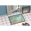 Tapis de porte extérieur anti-dérapants pour la scène octopus subaquatique Wesley-38455760
