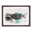 Mountain Reflection in France - Framed Print-56915331-56915336