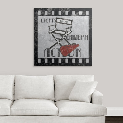 « lights camera action », impression
