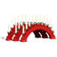 Christmas Candle Arch with 10 LED Candles-791283424