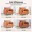 Fauteuil d'appoint rembourré surdimensionné avec rangement dissimulé-1901100488