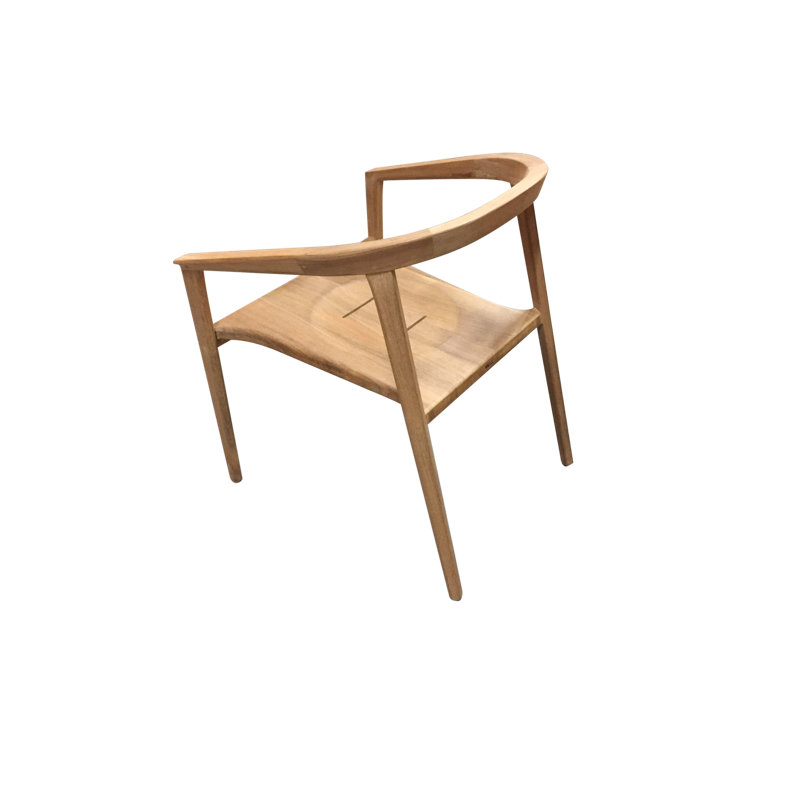 Fauteuil d'extérieur en teck Spence
