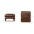 Sorrento Full Grain Genuine Italian Leather Ottoman-1988929838