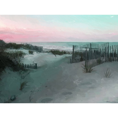 Tejah Dunes Horizon At Dusk III by Charles Swinford - Wrapped Canvas Print