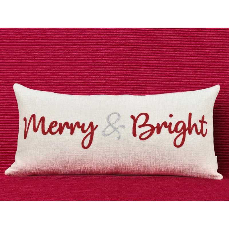 Housse de coussin décorative de Noël en toile de jute décorative rectangulaire