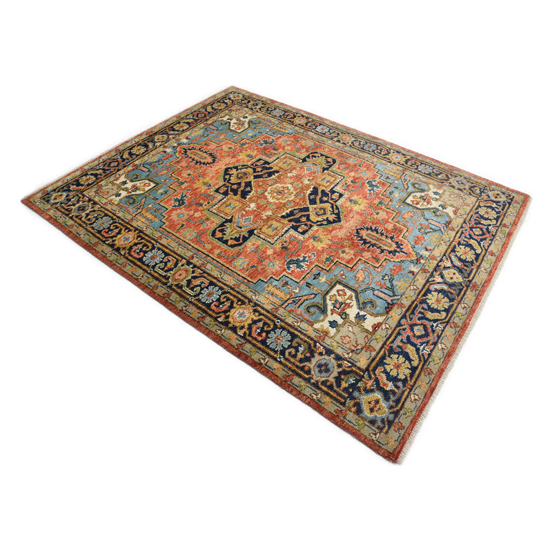 Centerview Hand Knotted Oriental Indoor Rug, Rectangle 3' x 5'