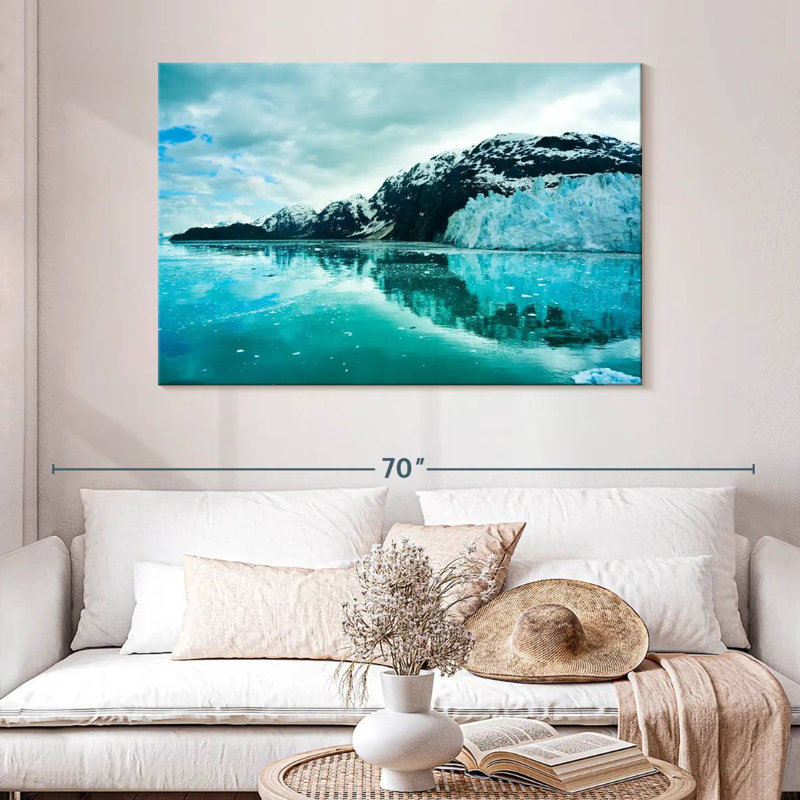 Alvord Alaskan Snowy Mountains, 32" H x 48" W