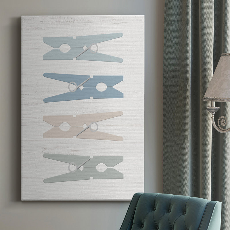 Blanchisserie - Impression sur toile tendue, H 12 po x l 8 po x P 1 po