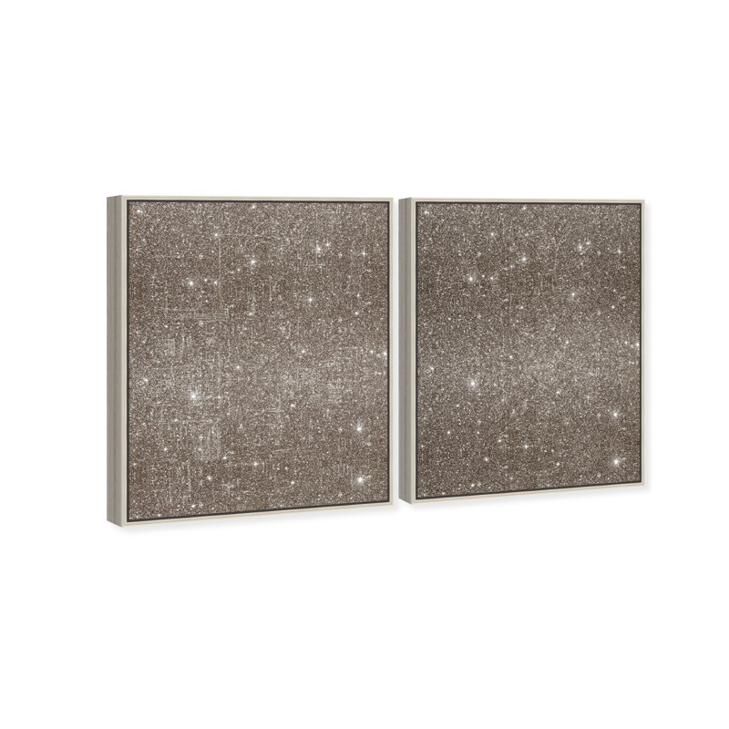 Lost City Set Canvas Architecture Print by Oliver Gal, Black Frame, 16 x 20, 17"H x 21"W, Silver Floater Frame