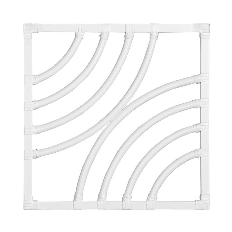 Swirl Writing Desk, White