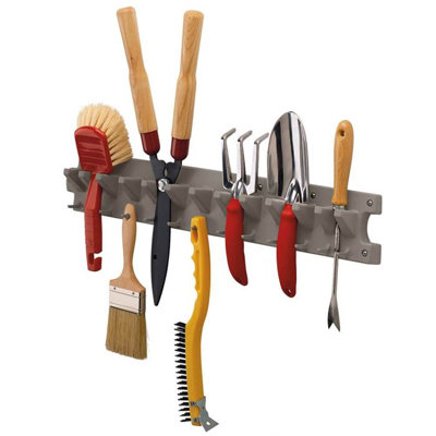 thumbnail image 2 of Keter Corner Tool Organizer Rack - Stores 25 Long-Handled Garden Tools In Shed Or Garage 2 of 12