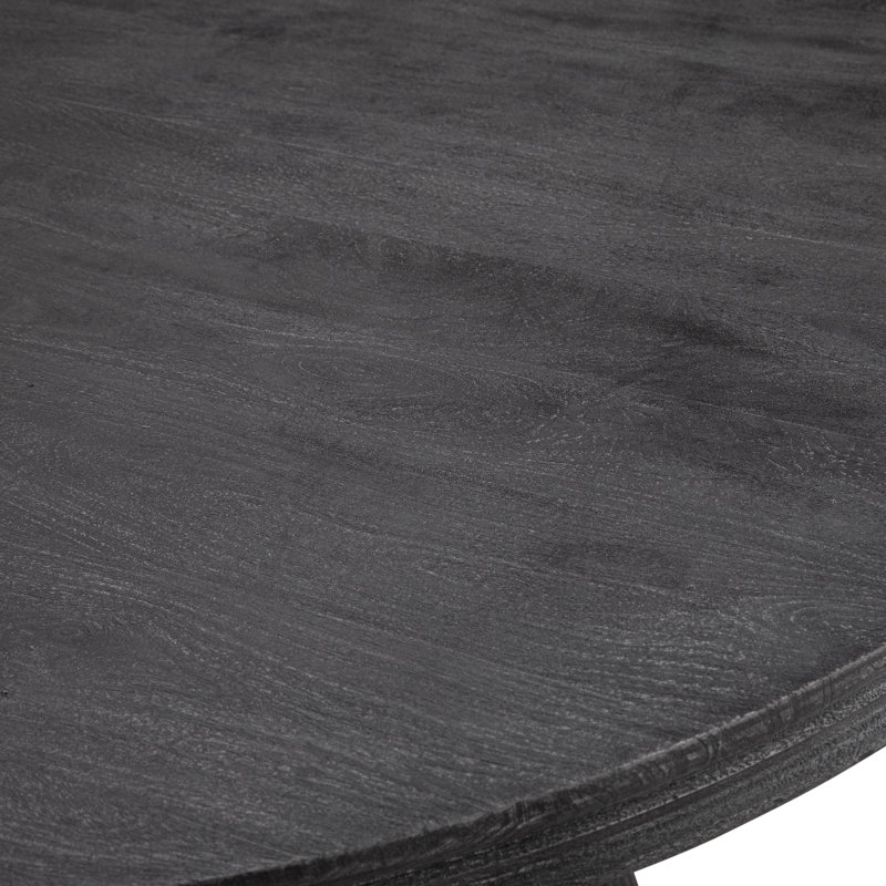 Gaines Round Solid Wood Dining Table