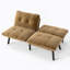 Canapé-lit pliant convertible brun-1824392160