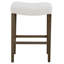 Upholstered Stool with Solid Wood Frame-194066133-194066134