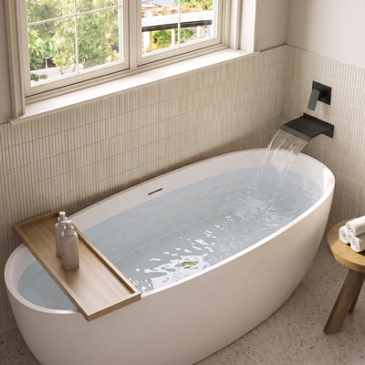 Robinet de baignoire romaine à une poignée