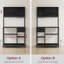 Bar à café l 31,5 po H 71 po avec tablettes de rangement réglables-509206139-509206140