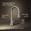 Tone Touchless Pull-Down Kitchen Sink Faucet with Three-Function Sprayhead-323833463