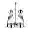Oil & Vinegar Cruet; Palace H: 8-5/8" C: 7-1/2 Oz. x 2