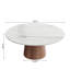  Table basse ronde en pierre 39 po Table basse en bois-17345367-17345384