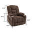 Fauteuil inclinable électrique Power Chenille-940660461