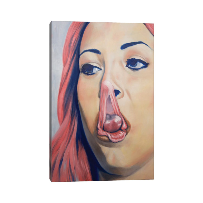 Where Are My Glasses? 1 Piece Wrapped Canvas Painting, 66.04 cm H x 45.72 cm W x 1.91 cm D