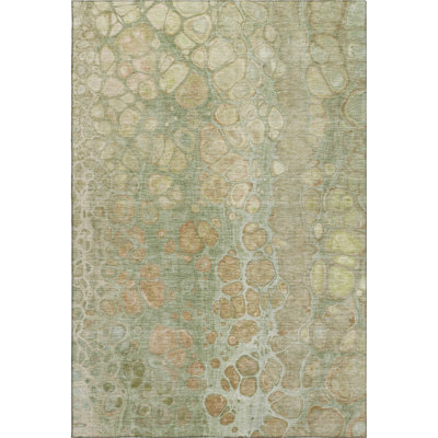 Premium Machine Washable Mayfield AMF1940 Abstract Rug