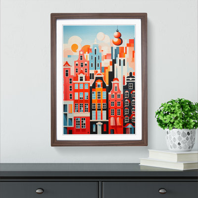 Amsterdam Constructivism Framed Print