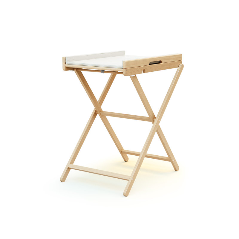 Folding Table, Beige