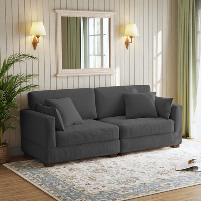 Maelina Bentura 214.9Cm Square Arms Sofa