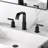 Widespread Bathroom Faucet with Drain Assembly-49376054