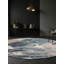 Tapis gris soyeux et moelleux-100885055