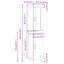 Mirijela 2 Door Manufactured Wood Wardrobe-116517276