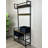 Hall Tree With 2 Movable Drawers, Shoe Storage, Shelves And Garment Racks, 5-In-1 Entryway Bench With 23 Hooks (Fixed And Movable)
