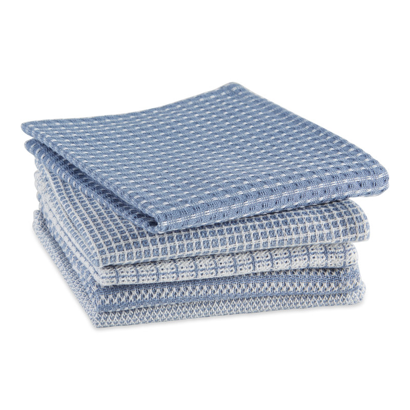 Linge à vaisselle, Bleu délavé à la pierre