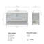 Magnolia Bath Vanity Rectangular Basin S061SWQ-1670622106-1619841874